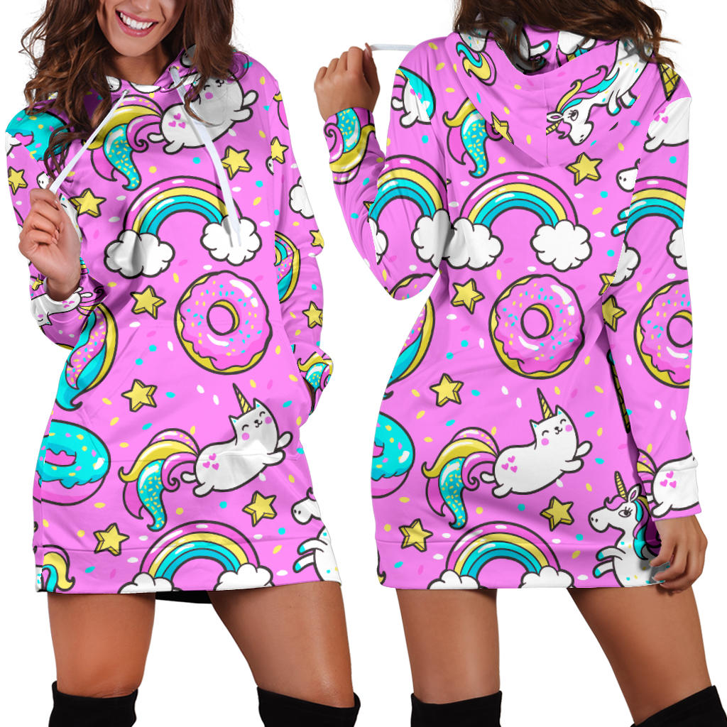 unicorn hoodie dress