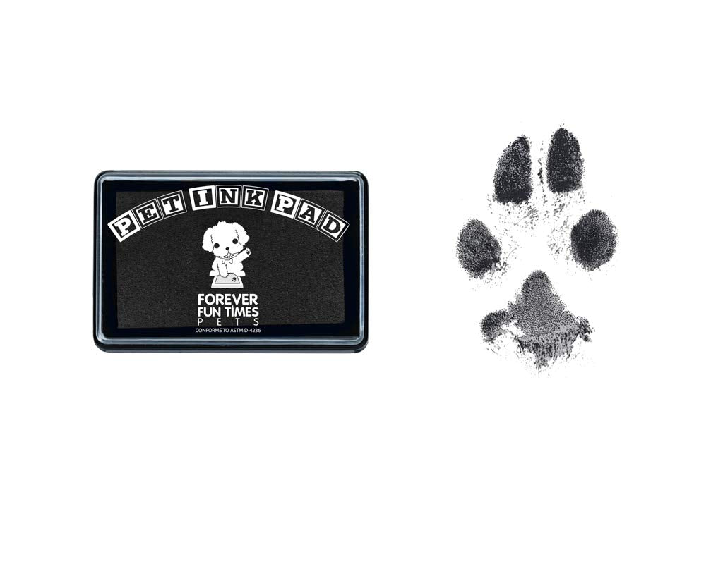 Måling Synlig Bage Pet Paw Print Kit | Paw Print Pad | Non-Toxic Ink Pad for Pets – Forever  Fun Times