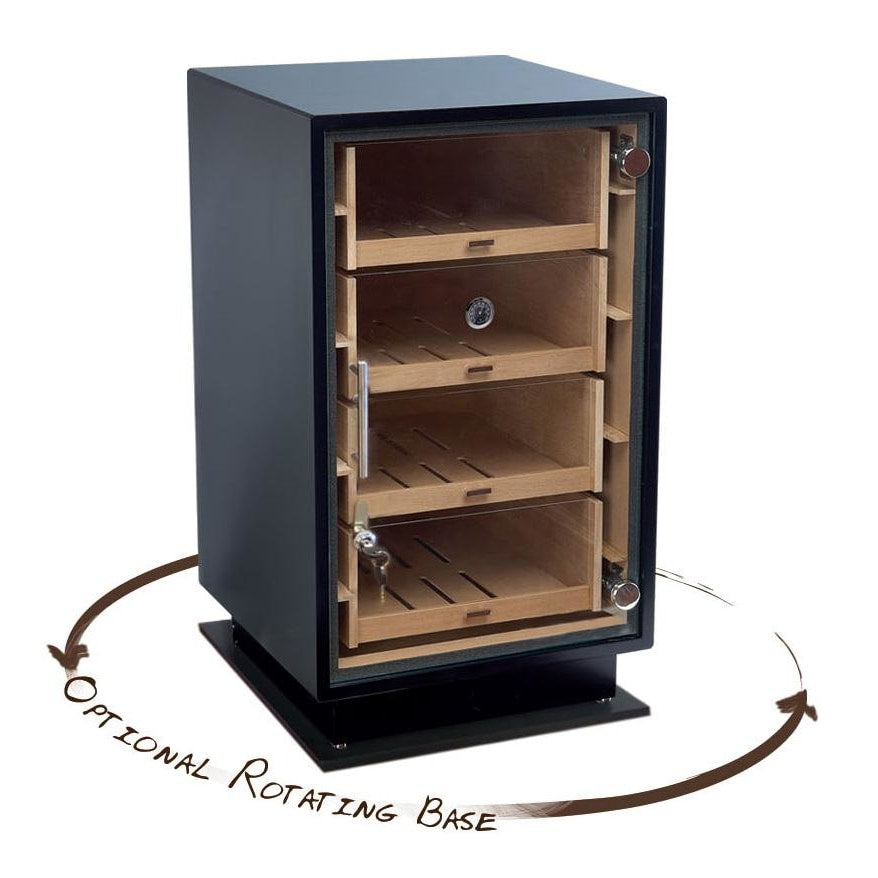 Cave Co Counter Display Humidor W Frameless Glass Door 4