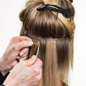 virgin tape in hair extensions