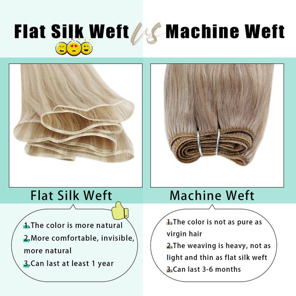 Flat Silk Weft VS Ordinary Weft