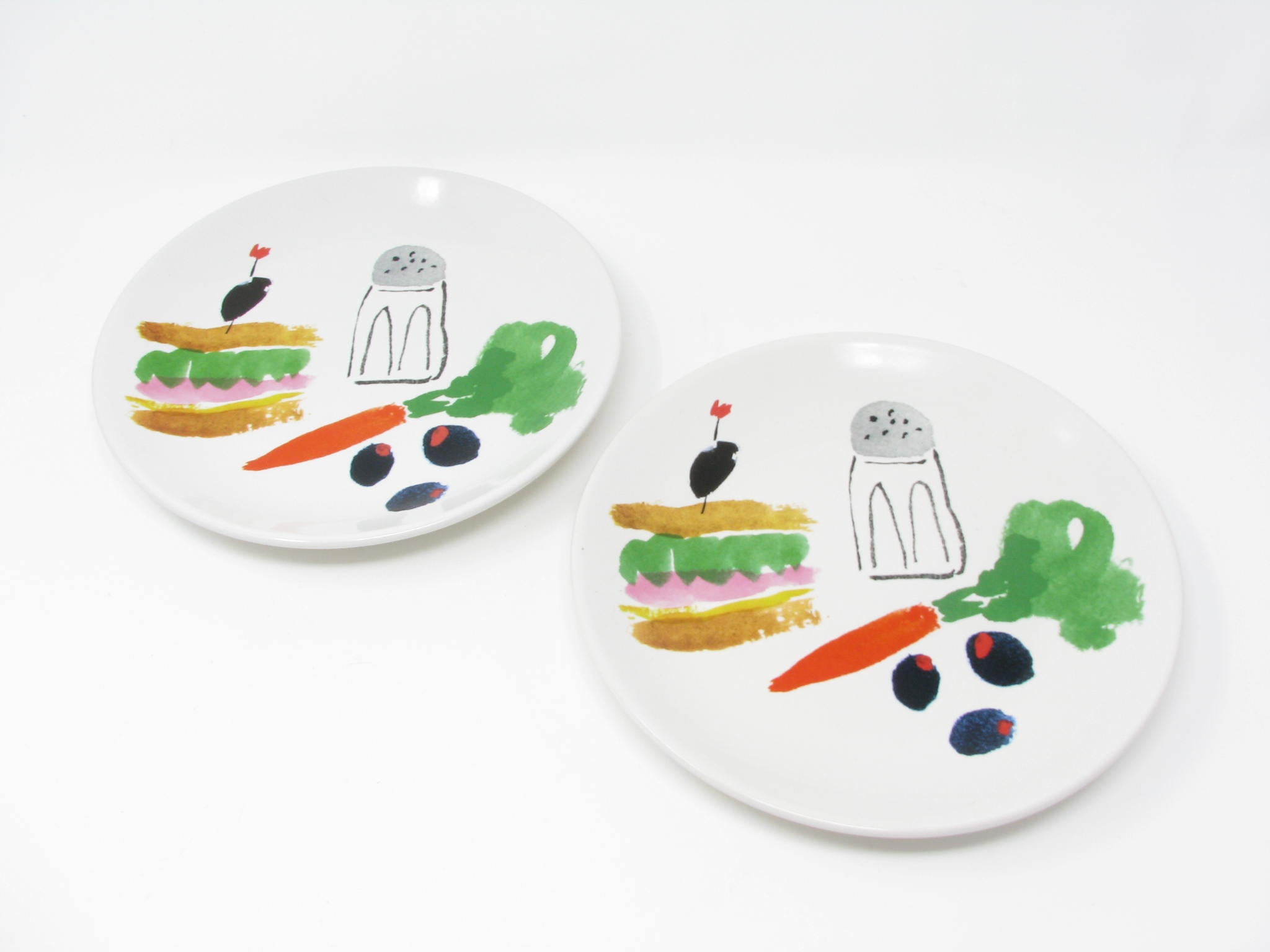 Kate Spade Lenox All in Good Taste Salad Luncheon Plates with BBQ Desi –  edgebrookhouse