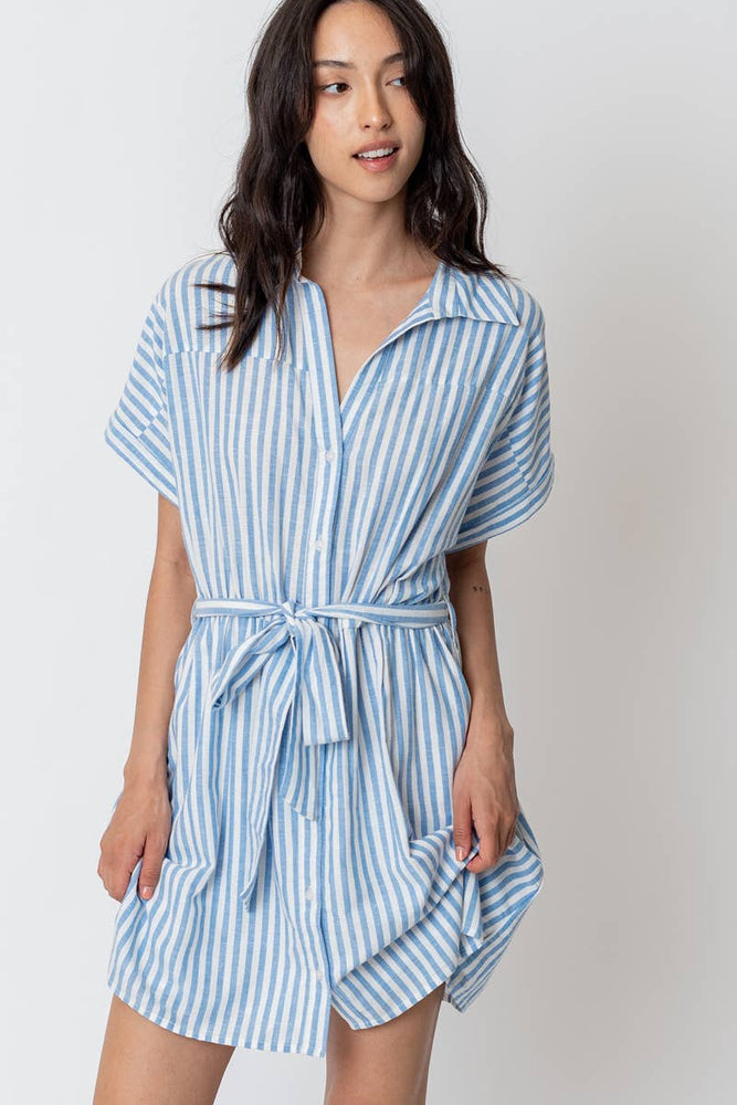 Sequin Stripe Kimono Sleeve Mini Dress – Yup Sup