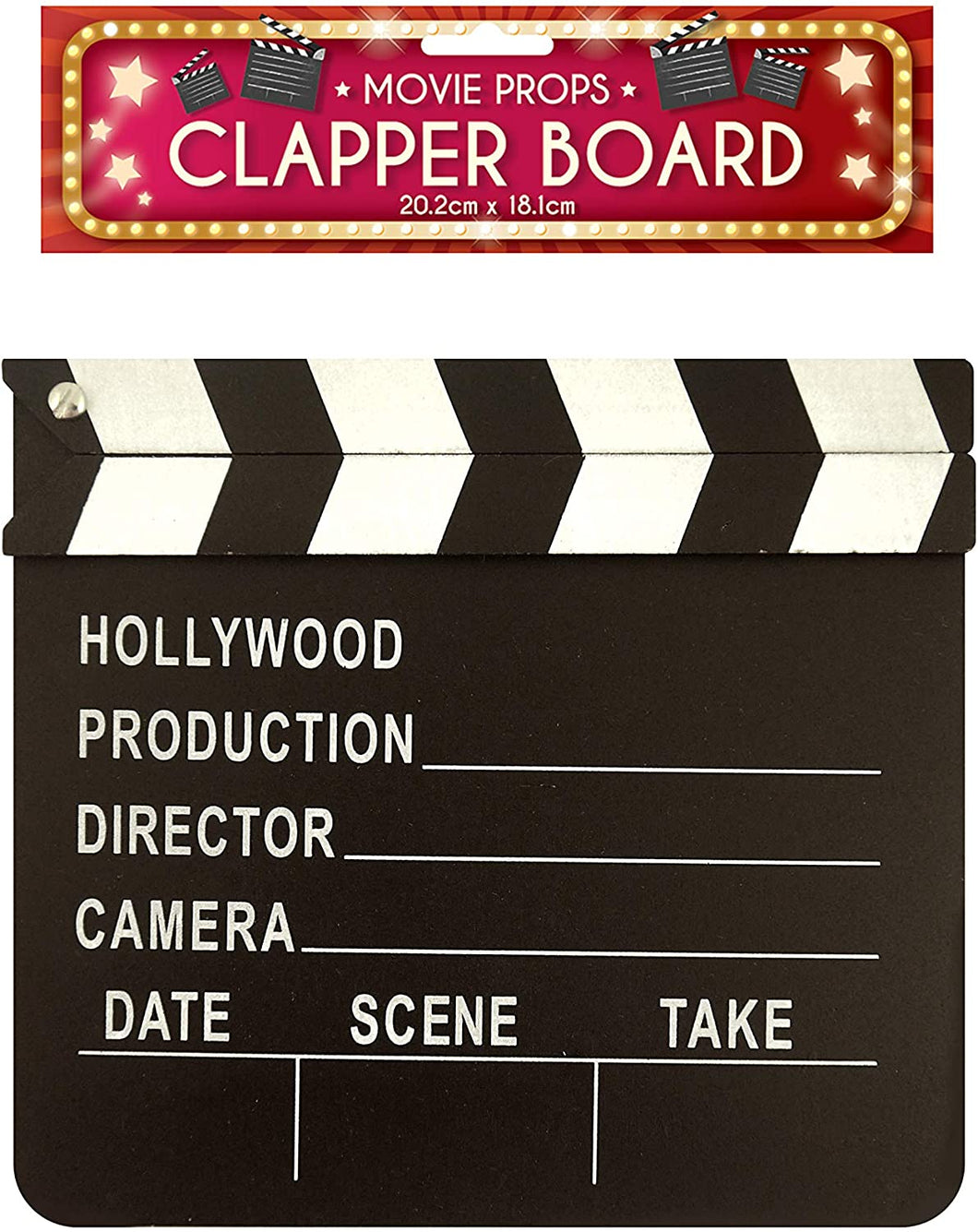 clapper board & film strip