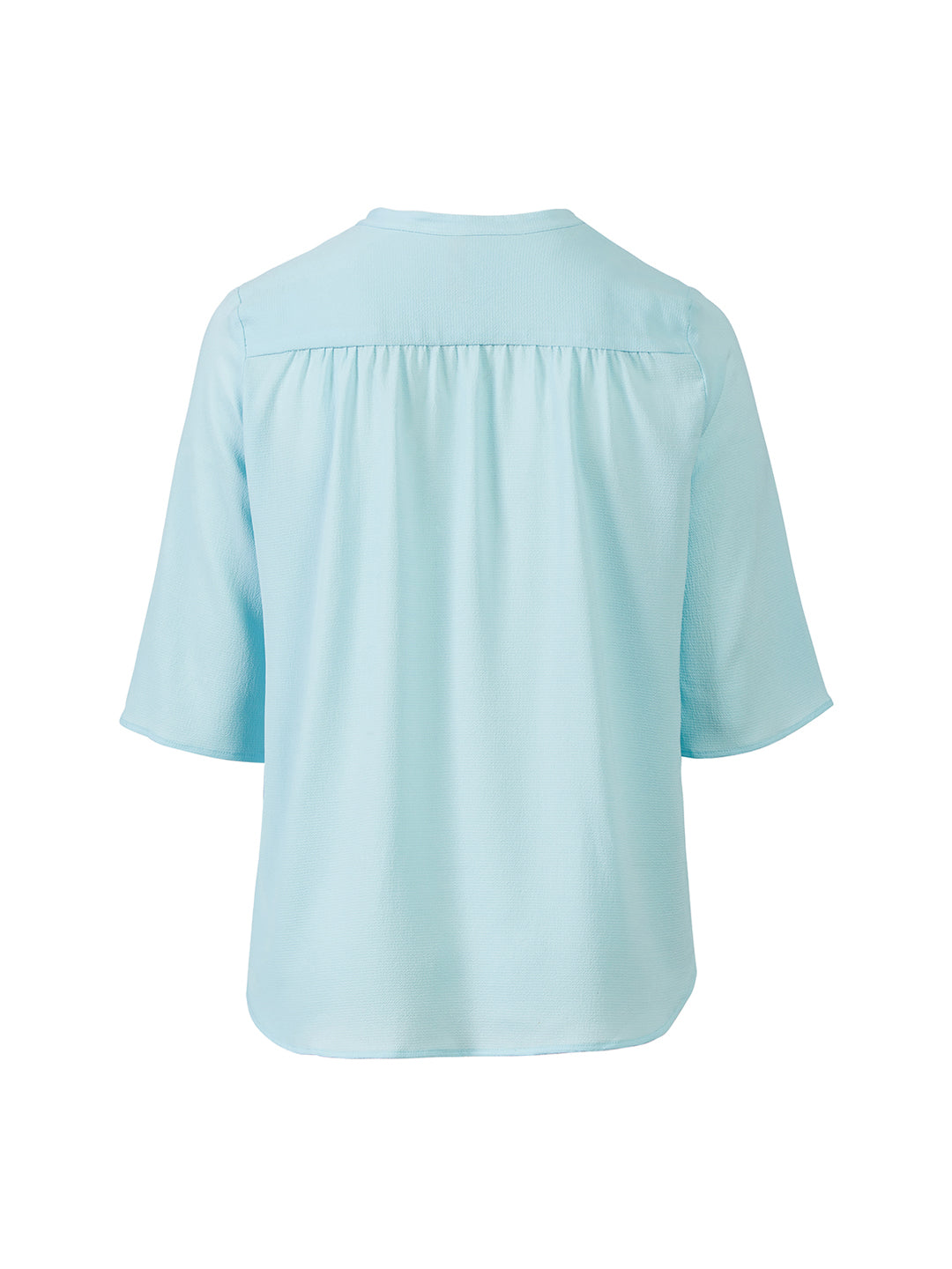 Split Neck Mint Top