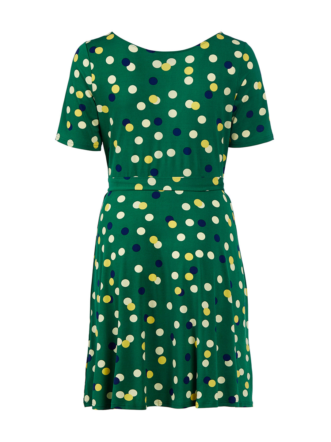 Sprinkle Dot Amazon Green Giselle Dress