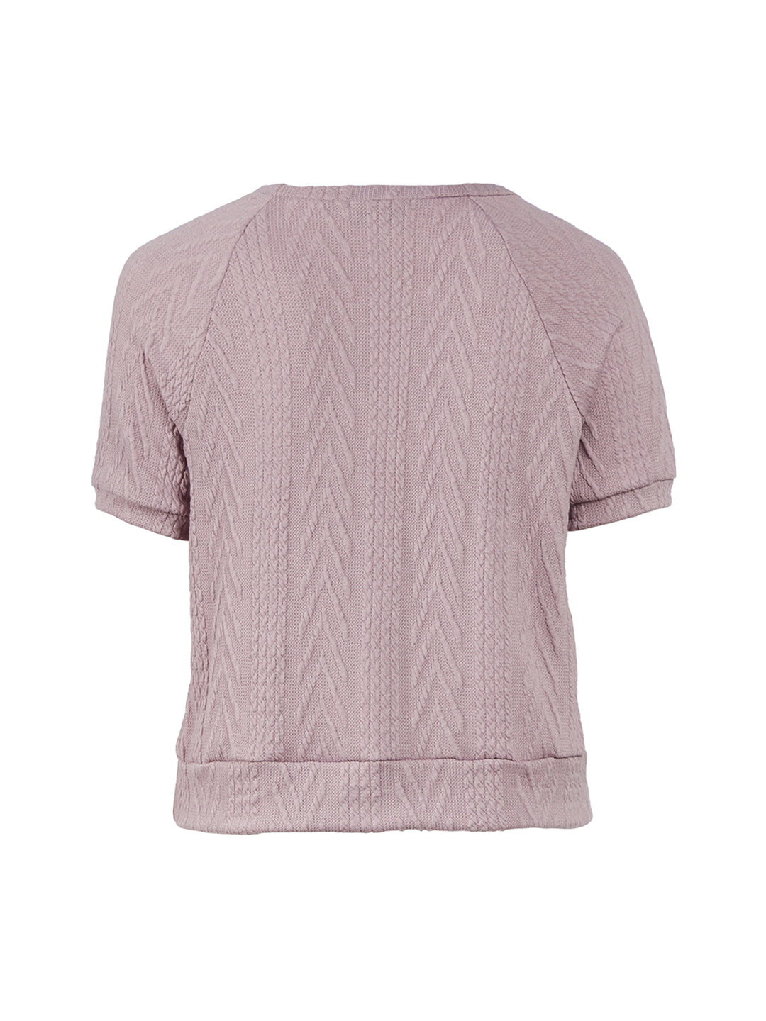 Textured Lilac Top