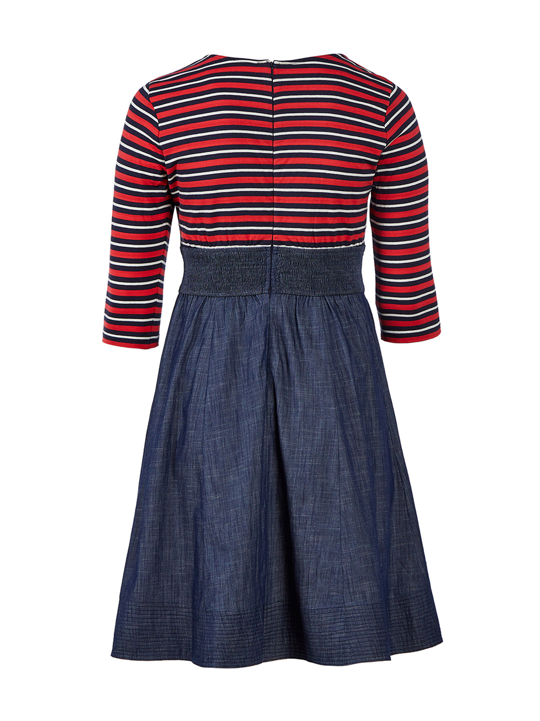 Stripe Top Twofer Dress