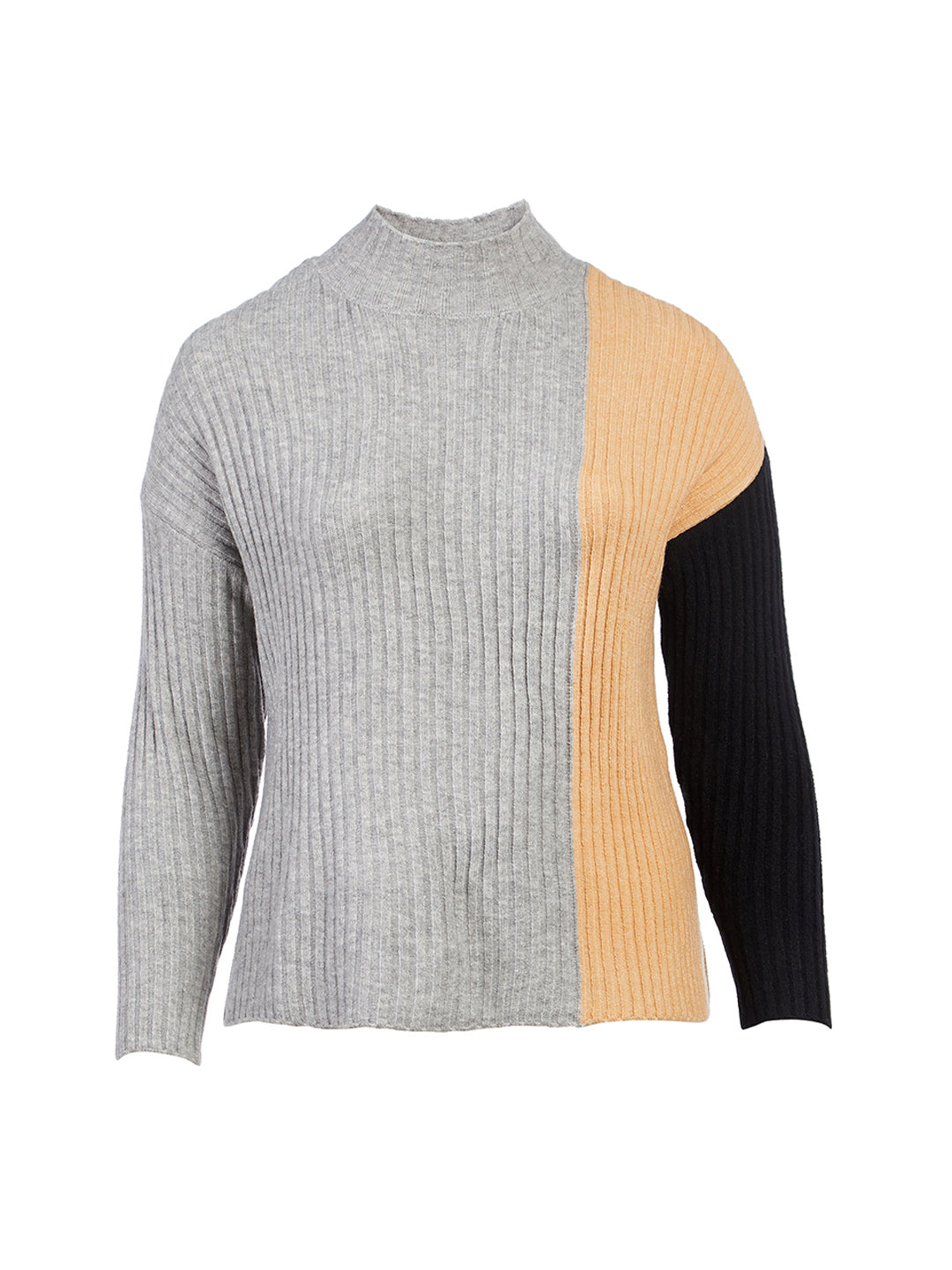 Colorblock Mock Neck Sweater | Calvin Klein | Gwynnie Bee Rental  Subscription