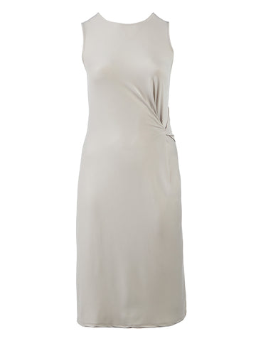 Side Knot Taupe Dress | Gilli | Gwynnie Bee Rental Subscription