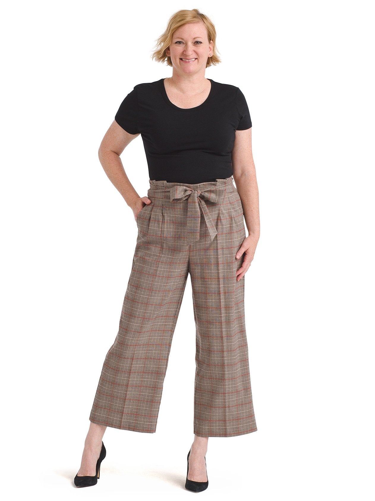 Wide Leg Pants, Buy pants with width & perfect fit