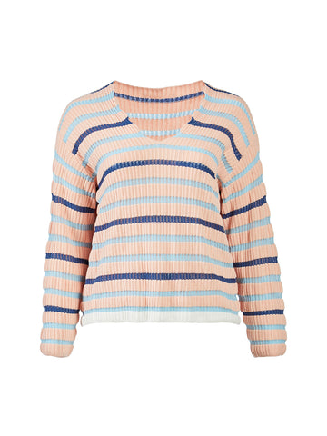 Scallop Hem Stripe Sweater | Andree By Unit | Gwynnie Bee Rental ...