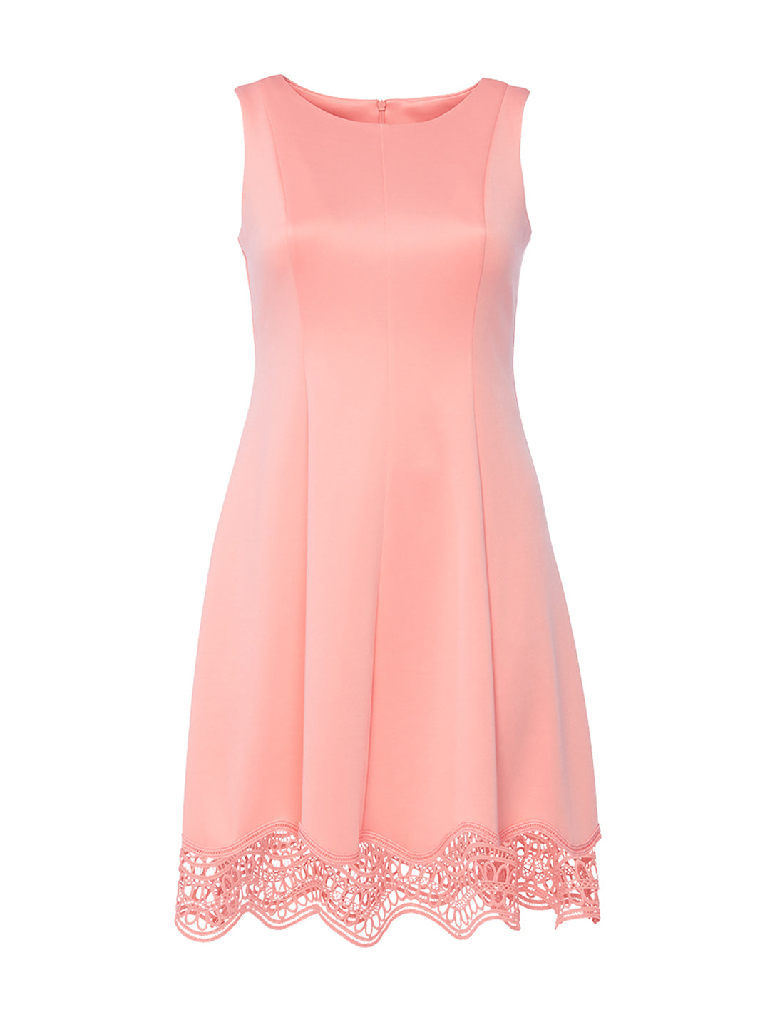 light pink flare dress