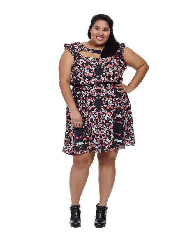 butterfly tunic dress