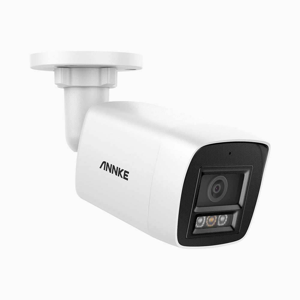 C1200 - 4K 12MP Outdoor Dual Light PoE Security Camera, Color & IR Night Vision, Human & Vehicle Detection, H.265+, Built-in Mic - ANNKE product image