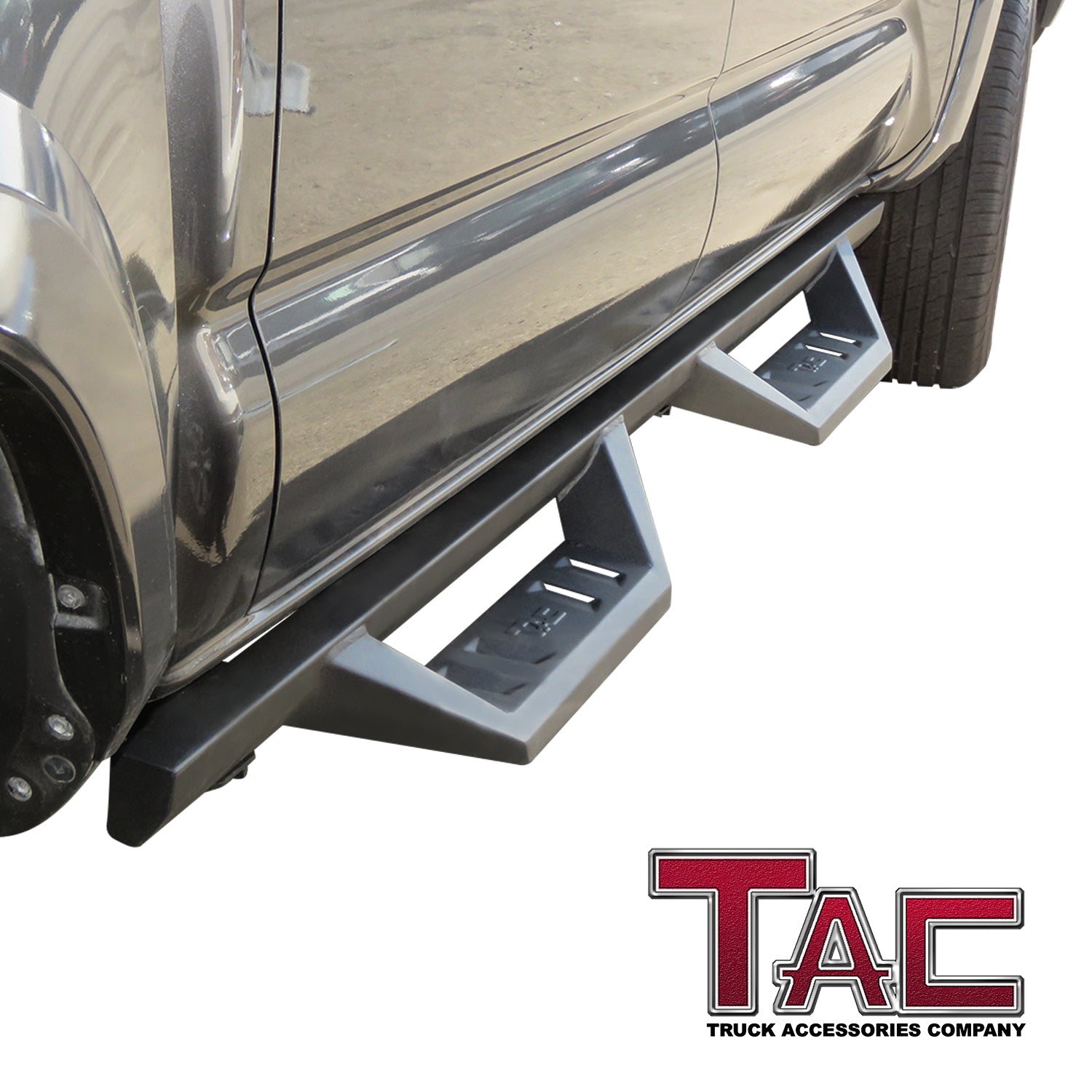 TAC Sidewinder Running Boards Fit 2005-2023 Toyota Tacoma Double Cab T –  TACUSA