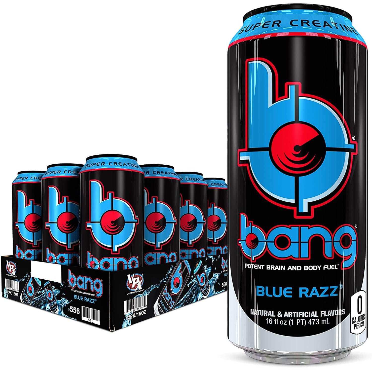 BANG Energy Drink,12 Pack — Supplement City USA