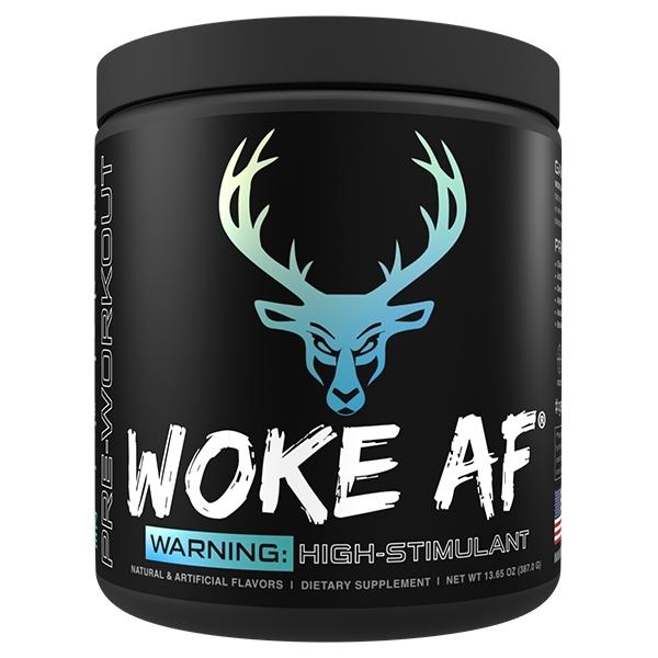 Bucked Up Woke Af High Stimulant Pre Workout — Supplement City Usa