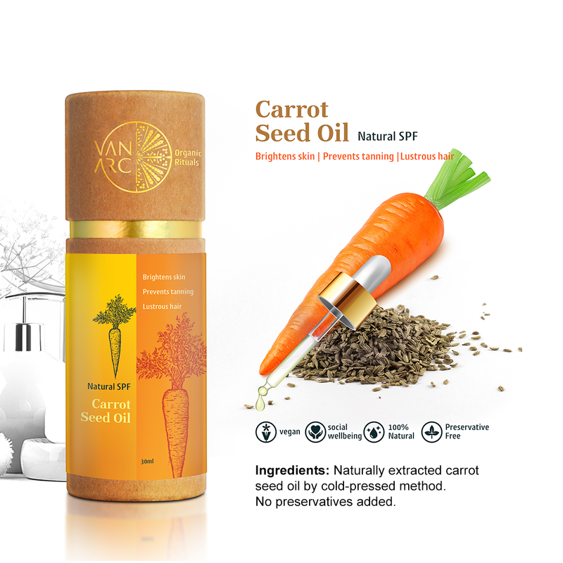 carrot seed oil spf