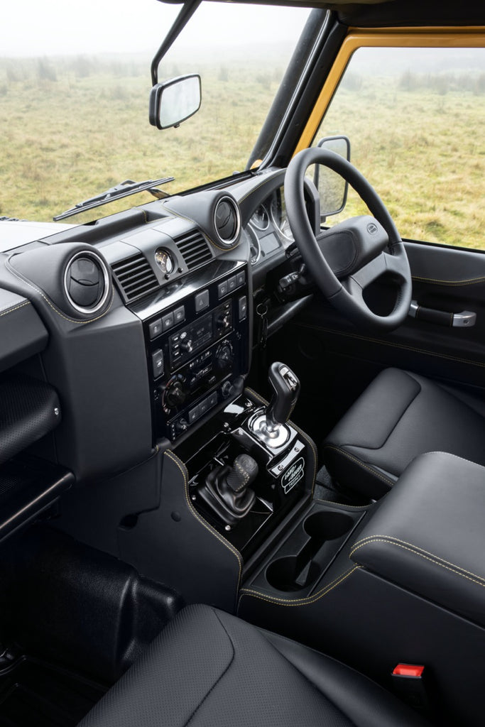 Land Rover Defender Works V8 Trophy interior