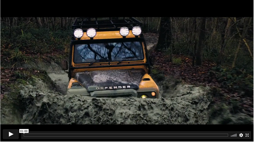 Land Rover Defender Works V8 Trophy Launch Video