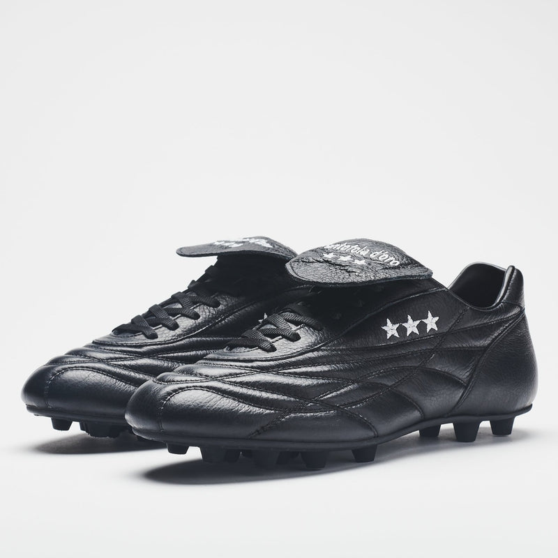 all black mens football boots