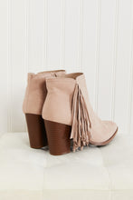 Load image into Gallery viewer, East Lion Corp It&#39;s Always Been You Tassel Detail Booties
