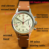 Heren Horloge Men's Seagull 1963 Movement Pilot Wrist Watch Hand Wind Mechanical Sapphire Chronograph Men Watches 2020 Luxury