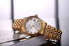 Brand New Luxury Lady Dress Style Steel wristband All Gold Green Dial Women Quartz Watch With Box