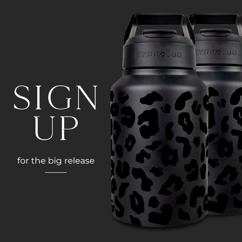 Black Leopard Stainless Steel - HydroJug