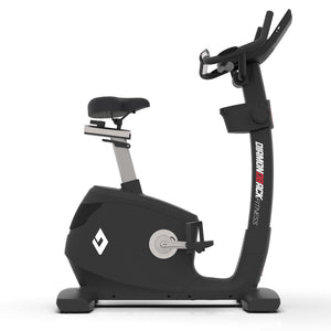 upright exercise bike with back support