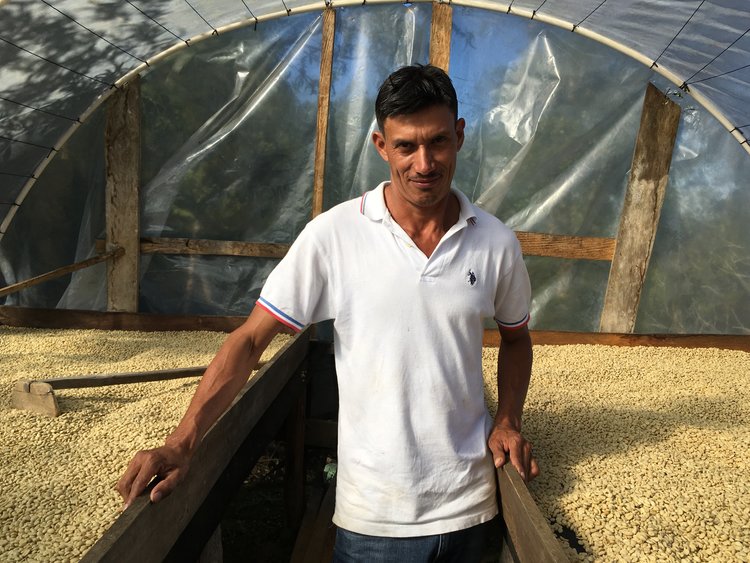 Neptaly bautista producteur café honduras