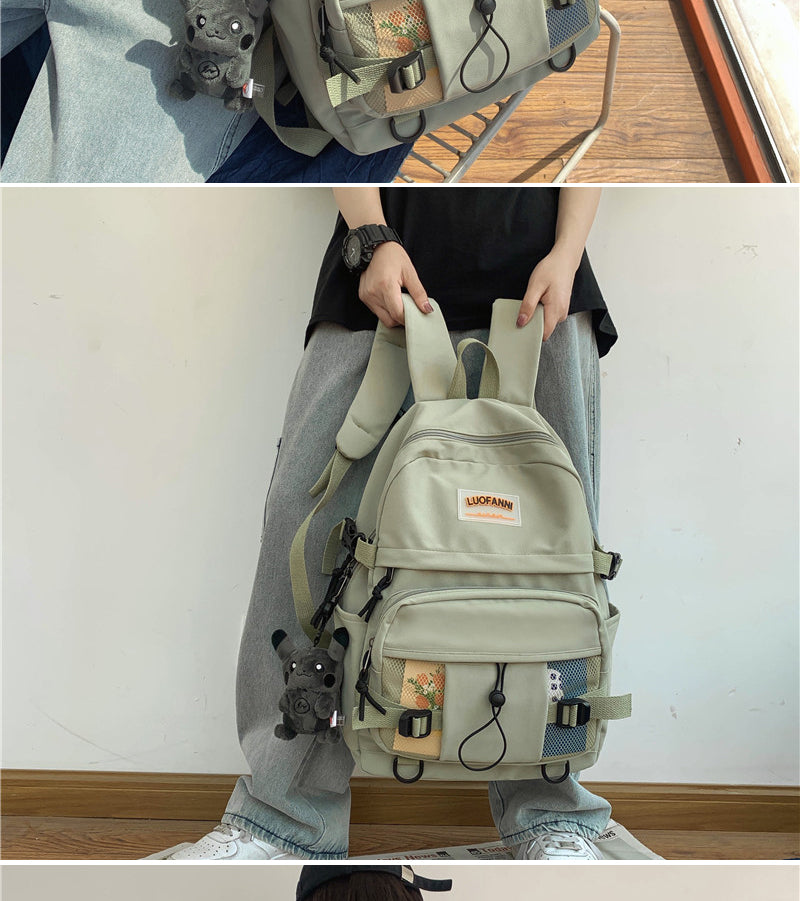Gothslove Collegiate Backpack Waterproof Nylon Backpacks For Women Bookbags For Teens Travel Bckpack Large Capacity
