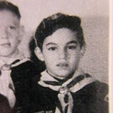 Lewis as a boy scout