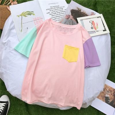 Pastel Patches T-Shirts – Aesthetic Clothes Store