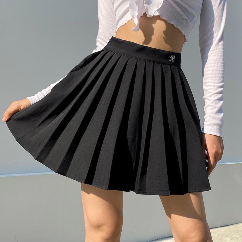 Pleated Mini Skirt – Aesthetic Clothes Store