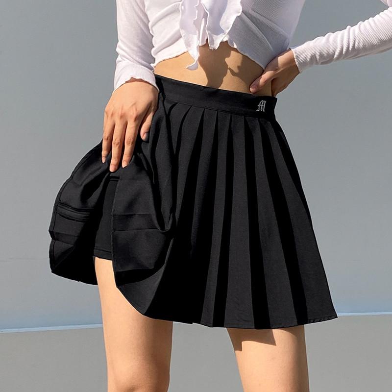 Pleated Mini Skirt – Aesthetic Clothes Store