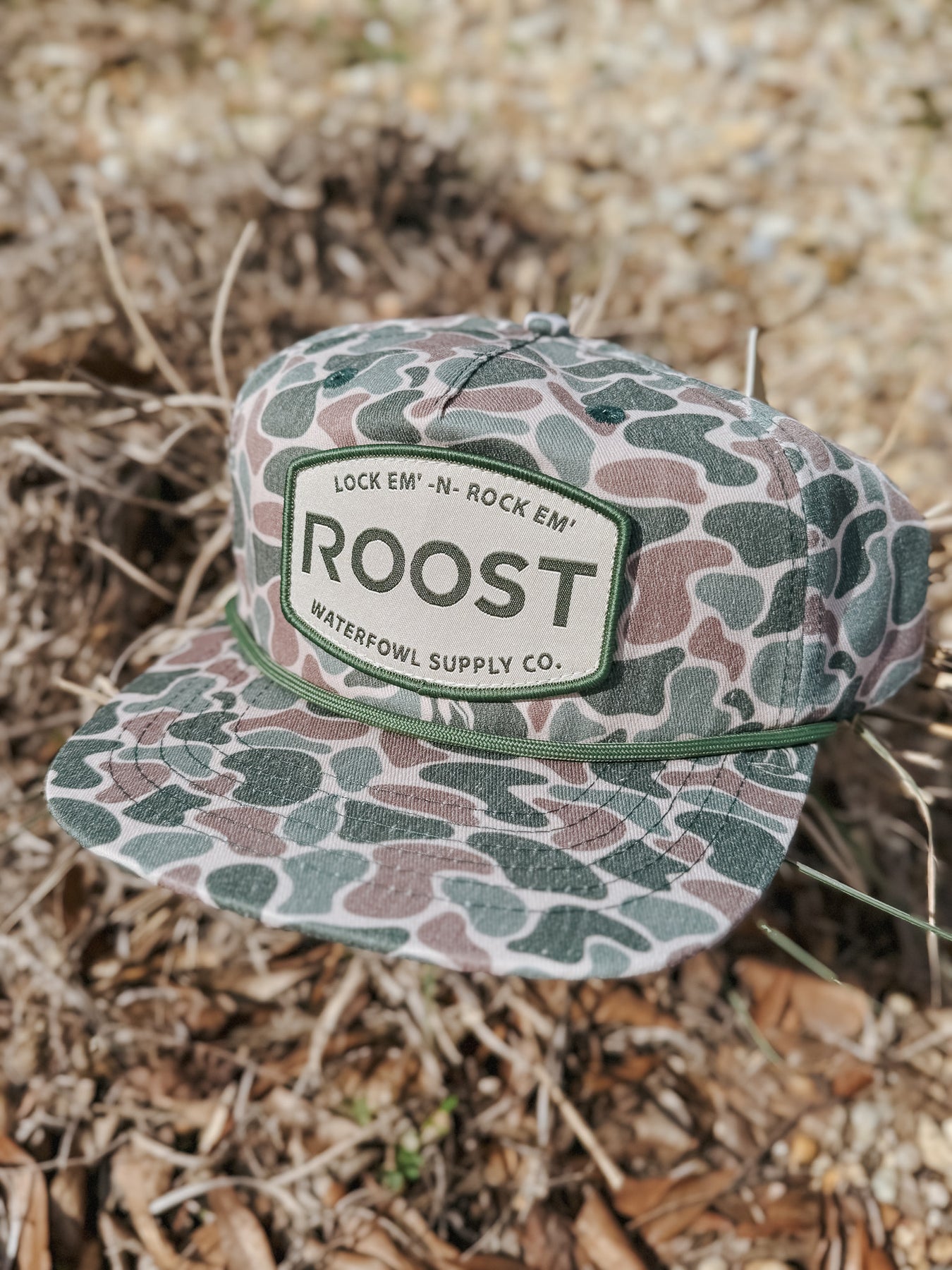 Ariat® Duck Camo Patch Cap