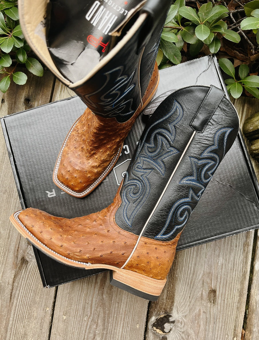 Ariat Men's Brandin' Ultra Western Ostrich Boots – Boot Country