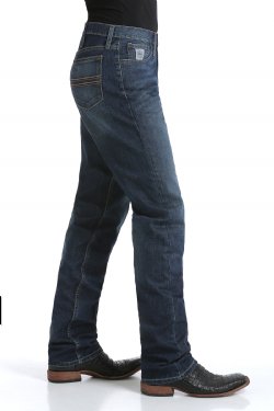 Calça jeans masculina Wrangler original corte cowboy George Strait, Heavy  Denim Stone, 1T