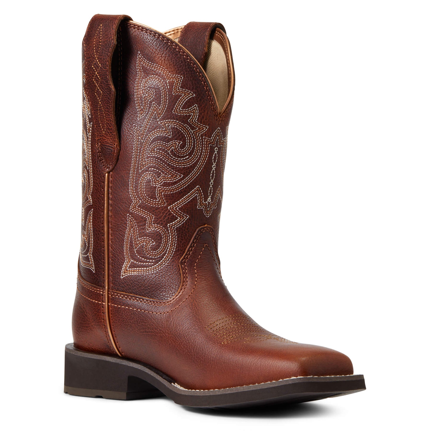 ARIAT Women's Circuit Savanna Western Boot, Naturally Distressed  Brown/Leopard Print, 5.5 : : Clothing, Shoes & Accessories