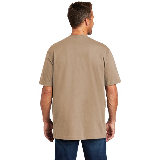 Carhartt Men's Short-Sleeve Force Relaxed Fit Midweight Pocket T-Shirt, Aventurine