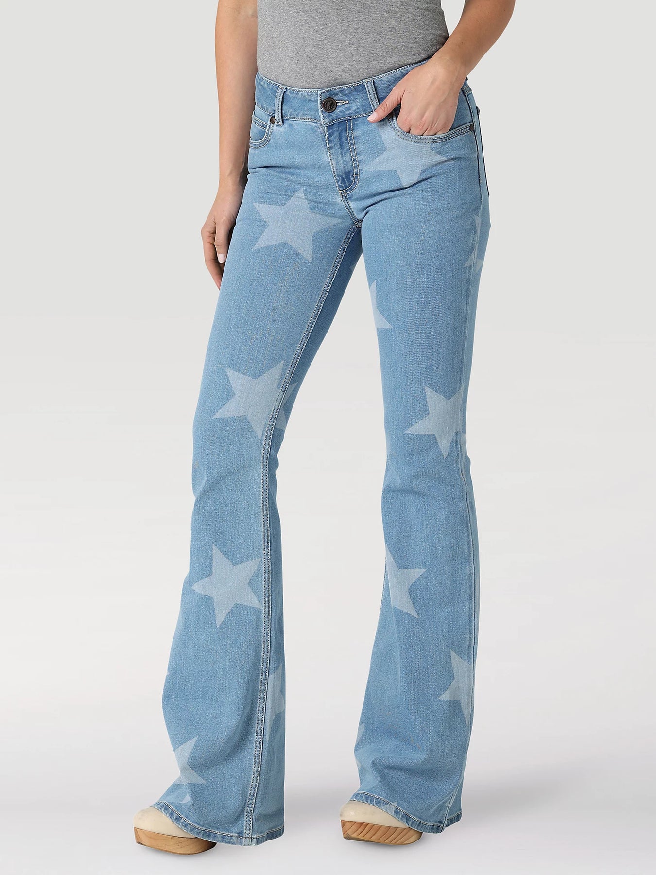 The Wrangler Retro® Premium Jean: Women's High Rise Trumpet Flare