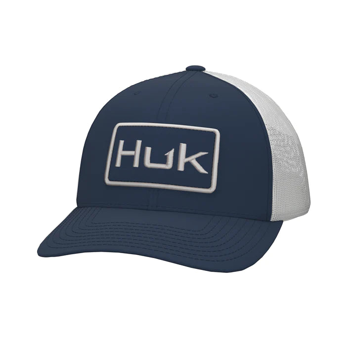 HUK Inside Reef Camo Trucker Hat in Azure Blue – Boot Country