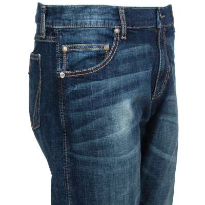 Slim Fit Straight Leg Jeans 