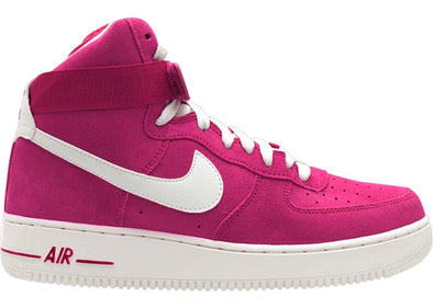 suede pink air force ones