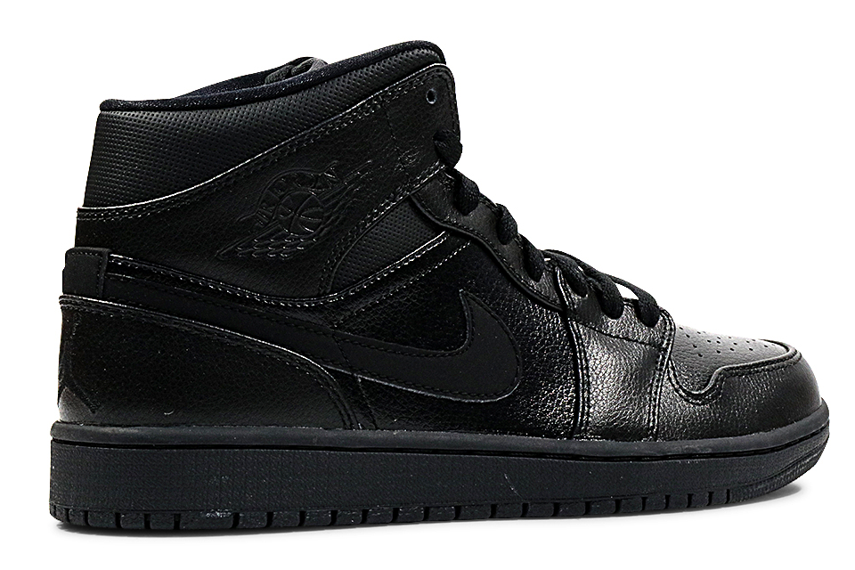 air jordan 1 mid retro black