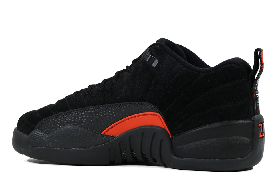 jordan 12 retro low black