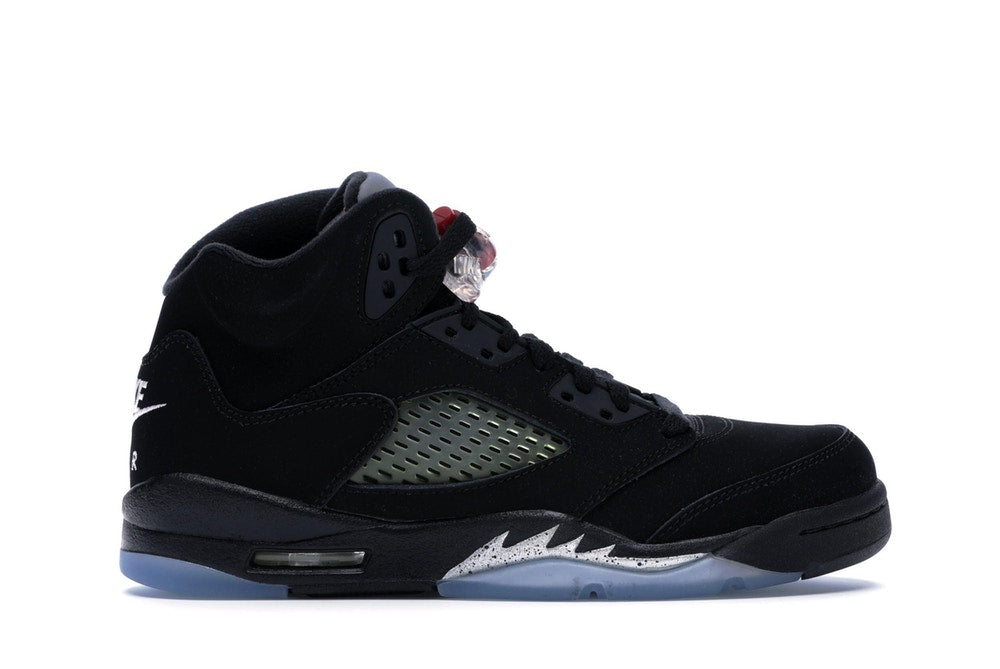 jordan 5 metallic black