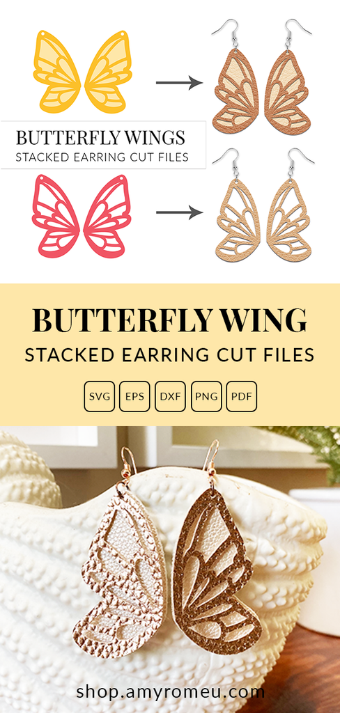 Free Free Butterfly Earring Svg 825 SVG PNG EPS DXF File